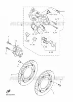 ETRIER DE FREIN AVANT pour Yamaha XJ6 2014