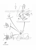 PARTIE ELECTRIQUE 1 pour Yamaha NEOS 4T 2014