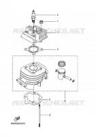 CYLINDRE pour Yamaha BOOSTER 2014