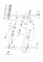 FOURCHE pour Yamaha BOOSTER 2014