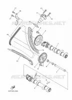 ARBRE A CAMES / CHAINE DE DISTRIBUTION pour Yamaha XTZ SUPER TENERE 2014