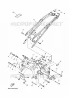 CADRE pour Yamaha XTZ SUPER TENERE 2014