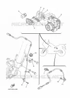 PARTIE ELECTRIQUE 3 pour Yamaha XTZ SUPER TENERE 2014