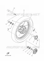ROUE AVANT pour Yamaha XTZ SUPER TENERE 2014