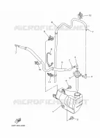 VASE D'EXPANSION pour Yamaha XTZ SUPER TENERE 2014