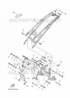 CADRE pour Yamaha XTZ SUPER TENERE 2014