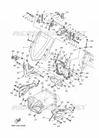 PARE BRISE pour Yamaha XTZ SUPER TENERE 2014