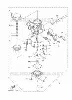 CARBURATEUR pour Yamaha YB 2014