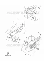 COUVERCLE LATERAL pour Yamaha YB 2014