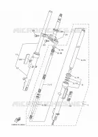 FOURCHE pour Yamaha YB 2014