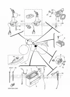 PARTIE ELECTRIQUE 1 pour Yamaha YB 2014