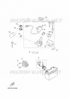 PARTIE ELECTRIQUE 1 pour Yamaha XMAX 2014