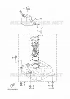 RESERVOIR A ESSENCE pour Yamaha XMAX 2014