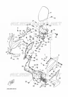 PARE BRISE pour Yamaha XMAX 2014
