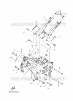 CADRE pour Yamaha MT09 ABS 2014