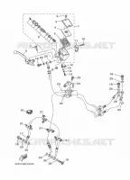 MAITRE CYLINDRE DE FREIN AVANT pour Yamaha MT09 ABS 2014