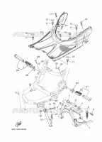 SUPPORT / REPOSE PIEDS pour Yamaha DELIGHT 2014