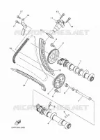 ARBRE A CAMES / CHAINE DE DISTRIBUTION pour Yamaha XTZ SUPER TENERE 2014