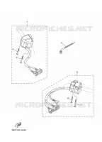 COMMODO / LEVIER pour Yamaha XTZ SUPER TENERE 2014