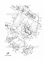 PARE BRISE pour Yamaha XTZ SUPER TENERE 2014
