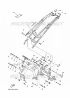 CADRE pour Yamaha XTZ SUPER TENERE 2014