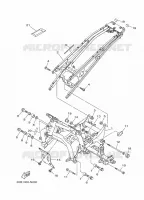 CADRE pour Yamaha XTZ SUPER TENERE 2014