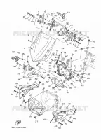 PARE BRISE pour Yamaha XTZ SUPER TENERE 2014