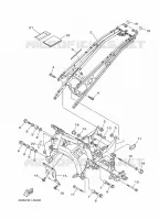 CADRE pour Yamaha XTZ SUPER TENERE 2014