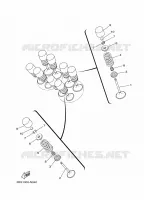 SOUPAPE pour Yamaha XTZ SUPER TENERE 2014