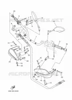 GUIDON ET CABLES pour Yamaha XTZ SUPER TENERE 2014