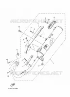 ECHAPPEMENT pour Yamaha YBR 2014