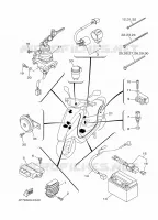 PARTIE ELECTRIQUE 1 pour Yamaha VITY 2014