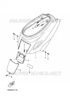 COUVERCLE LATERAL pour Yamaha BOOSTER 2014