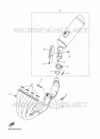 ECHAPPEMENT pour Yamaha FAZER ABS 2015