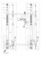 FOURCHE pour Yamaha FAZER ABS 2015