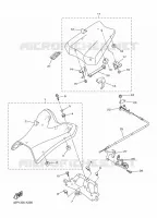 SELLE pour Yamaha FAZER ABS 2015