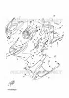 PROTEGE JAMBES pour Yamaha AEROX 2015