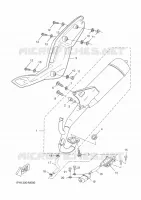 ECHAPPEMENT pour Yamaha AEROX 2015
