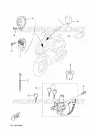 PARTIE ELECTRIQUE 1 pour Yamaha AEROX 2015