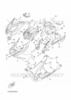 PROTEGE JAMBES pour Yamaha AEROX 2015