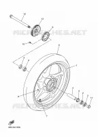 ROUE AVANT pour Yamaha XJ6 ABS 2015