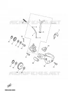 POMPE A HUILE pour Yamaha TZR 2010