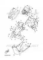PROTEGE JAMBES pour Yamaha AEROX 2011