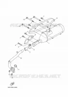 ECHAPPEMENT pour Yamaha XENTER 2014