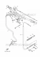 GUIDON ET CABLES pour Yamaha XENTER 2014