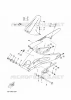 BRAS ARRIERE pour Yamaha MT ABS 2015