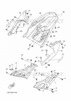 COUVERCLE LATERAL pour Yamaha MT ABS 2015