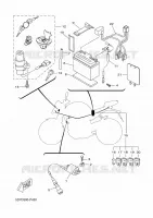 PARTIE ELECTRIQUE 1 pour Yamaha MT ABS 2015
