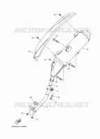 ECHAPPEMENT pour Yamaha TRICITY ABS 2015
