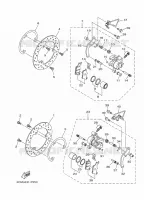 ETRIER DE FREIN AVANT pour Yamaha TRICITY ABS 2015